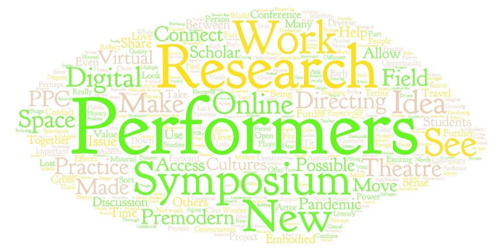 Reflections on the Premodern Performance Culture Network’s ‘New
Directions’ symposium
